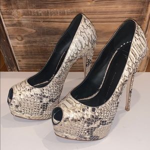 Giuseppe Zanotti Python Platform Heels